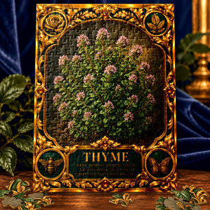 Thymian, Juwelen-Erbstück-Kunst Puzzle