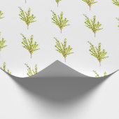 Thymian Kräuter Botanische Kräuter Geschenkpapier (Ecke)