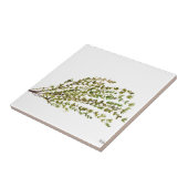 Thymian Kräuterkunst Aquarellmalerei Fliese (Seite)