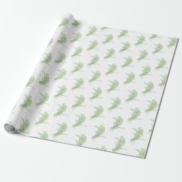 Thymianzeichnung Geschenkpapier
