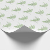 Thymianzeichnung Geschenkpapier (Ecke)