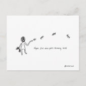 Thymikpostkarte Postkarte (Vorderseite)