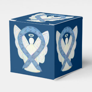 Thyroid Paisley Awareness Ribbon Angel Favor Box Geschenkschachtel