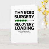 Thyroidektomie | Geschenke für die Erholung der Sc Karte (Gelbe Blume)