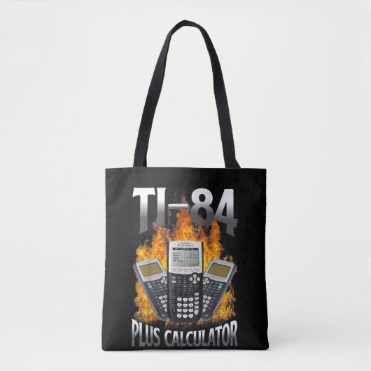 Ti-84 Plus Taschenrechner Lustiger Mathelehrer Tasche (Vorderseite)