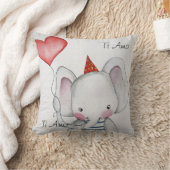 Ti-Amo-Baby-Elefant-Wurfs-Kissen Kissen (Decke)