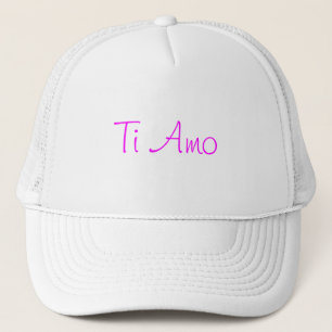 Ti Amo/I Liebe Sie Truckerkappe