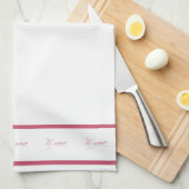 Ti amo (ich Liebe Sie) Italienisch Geschirrtuch (Viertel Falte)