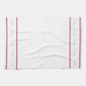 Ti amo (ich Liebe Sie) Italienisch Geschirrtuch (Horizontal)