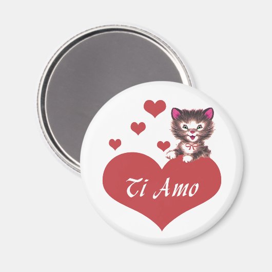 Ti Amo Magnet (Vorderseite/Rückseite)