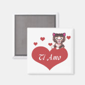 Ti Amo Magnet (Vorderseite/Rückseite)