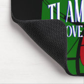 TI Amo Papa I Liebe Sie Vater Mousepad (Ecke)