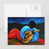 Ti-Jean le guitariste 2008 Postkarte (Vorne/Hinten)