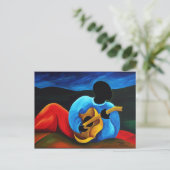 Ti-Jean le guitariste 2008 Postkarte (Stehend Vorderseite)