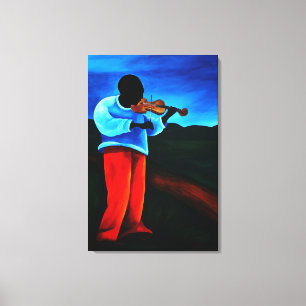 Ti-Jean le Violoniste 2008 Leinwanddruck