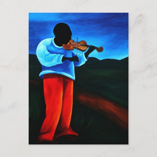 Ti-Jean le violoniste 2008 Postkarte (Vorderseite)
