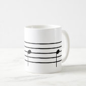 Ti Musiknote Tee Tasse (VorderseiteRechts)