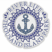 TI PARK DECAL -2 AUFKLEBER (Vorderseite)