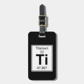 Ti - Titan Gepäckanhänger (Vorderseite vertikal)