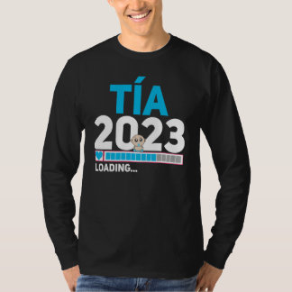 Tía 2023 Cargando Tía 2023 Expectante Anuncio T-Shirt