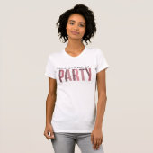 TIA Brautparty T-Shirt, Hier kommt das Party T-Shirt (Vorne ganz)