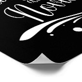 Tia del Novio Spanische Hochzeit Poster (Ecke)