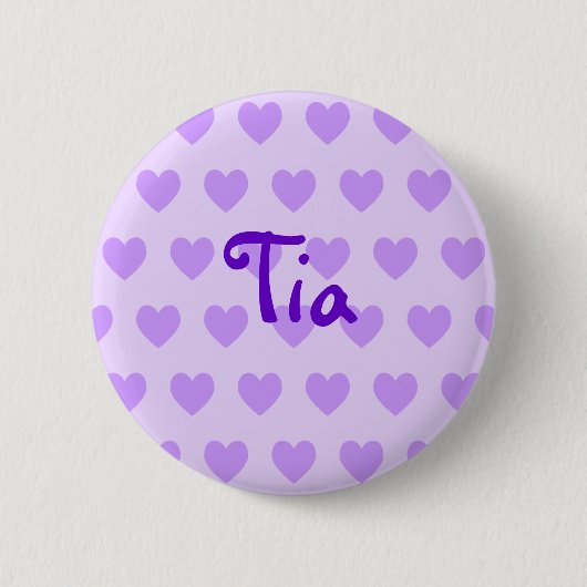 Tia Lila Button (Vorderseite)