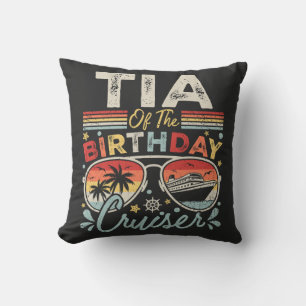 Tia of the Birthday Cruiser Vacation Kissen