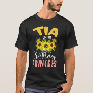 Tia of the Birthday Princess Sonnenblumen Matching T-Shirt