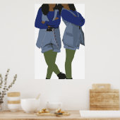 Tia Tamera Sister Sister Poster (Küche)
