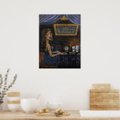 Tia Tarot Card Reader Poster (Küche)