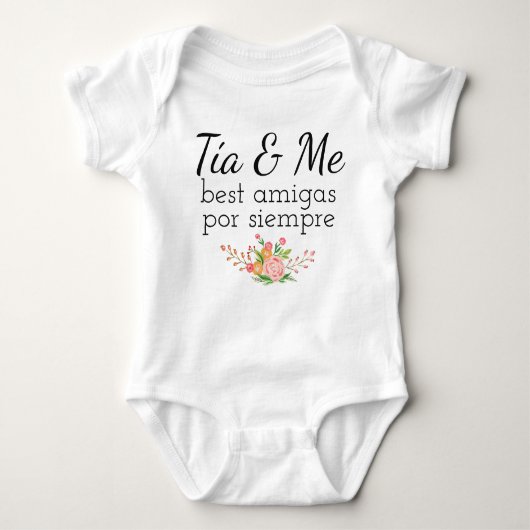 Tia und ich Babybodysuit Baby Strampler (Vorderseite)