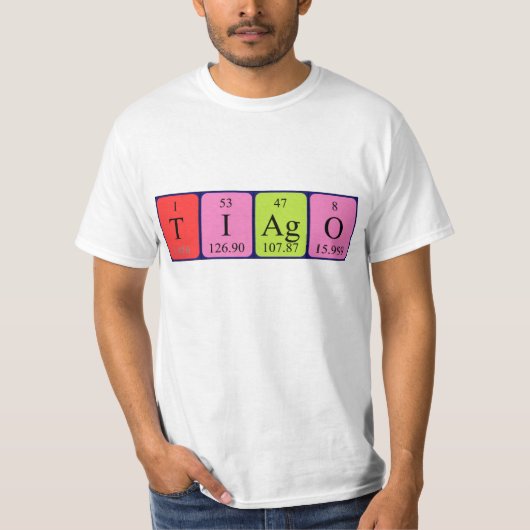 Tiago Periodenname Shirt (Vorderseite)