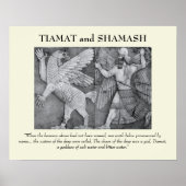 Tiamat und Shamash Poster (Vorne)
