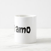 Tiamo - Liebe I Sie auf italienisch Kaffeetasse (Mittel)