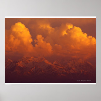 Tian Shan, Kasachstan Poster