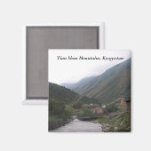 Tian Shan Mountains, Kirgisistan Magnet (Vorderseite/Rückseite)