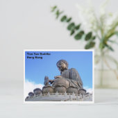 Tian TAN Buddha, Hong Kong Postkarte (Stehend Vorderseite)