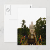 Tian Tan Buddha Postkarte (Vorne/Hinten)