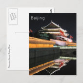 Tiananmen-Gate spiegeln Postkarte (Vorne/Hinten)