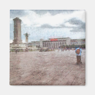 Tiananmen-Platz in Peking Magnet