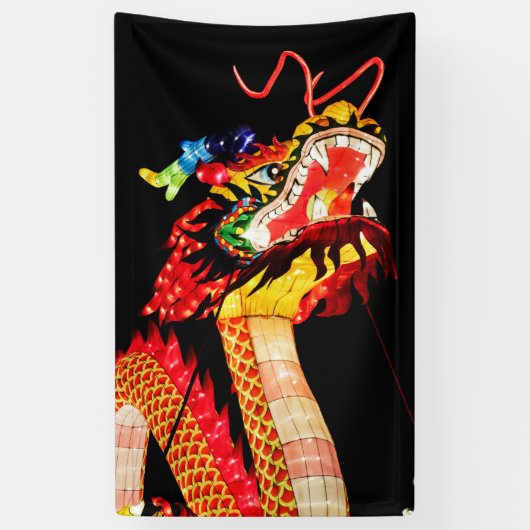 Tianlong-Drache Banner (Vertikal)