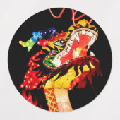 Tianlong-Drache Etiketten (Design 1)