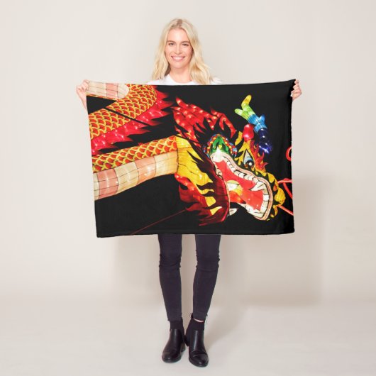 Tianlong-Drache Fleecedecke (Beispiel)