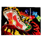 Tianlong-Drache Große Geschenktüte (Rückseite)