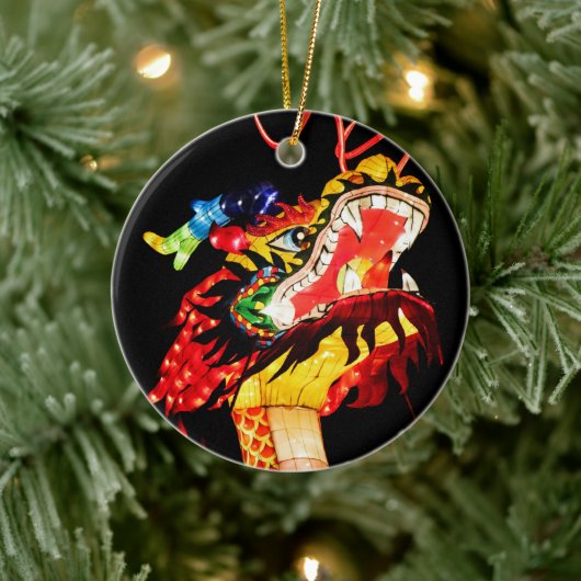 Tianlong-Drache Keramik Ornament (Baum)