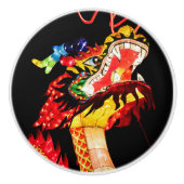 Tianlong-Drache Keramikknauf (Vorderseite)