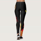 Tianlong-Drache Leggings (Rückseite)