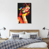 Tianlong-Drache Leinwanddruck (Insitu (Schlafzimmer))