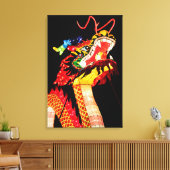 Tianlong-Drache Leinwanddruck (Insitu (Wohnzimmer))